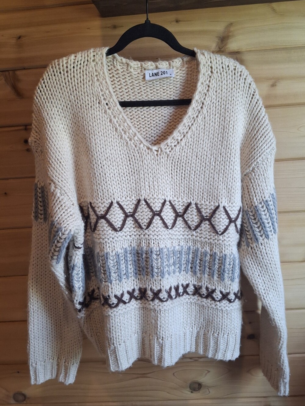 LANE 201 Knit Sweater